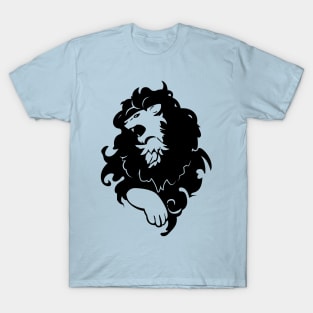 Blue Lions (Black & White) T-Shirt